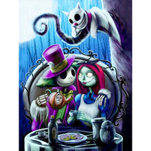 Load image into Gallery viewer, Diamond Painting - Full Round - cos world line's night terror before christmas (30*40CM)