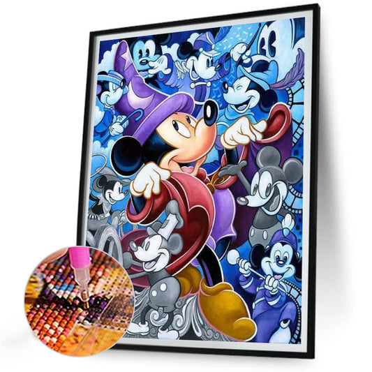 2pcs Diamond Painting Set - Donald Duck and Mickey Mouse (30*40CM)