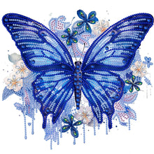 Load image into Gallery viewer, Diamond Painting - Partial Special Shaped - flowers and butterflies (30*30CM)
