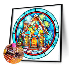 Load image into Gallery viewer, Diamond Painting - Full Round - christmas holiday card painting (30*30CM)