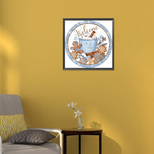 Load image into Gallery viewer, Diamond Painting - Full Round - christmas holiday card painting (30*30CM)