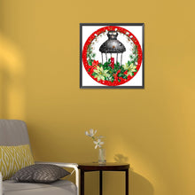 Load image into Gallery viewer, Diamond Painting - Full Round - christmas holiday card painting (30*30CM)