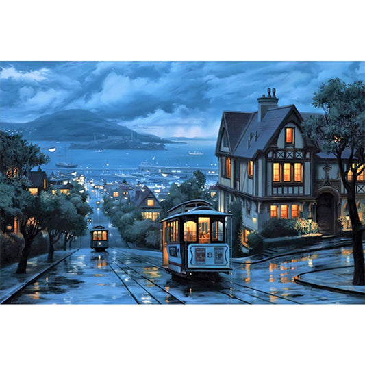 AB Diamond Painting - Full Round - landscape (60*40CM)