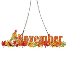 Load image into Gallery viewer, Gnome DIY Diamond Art Ornaments Round Diamond Diamond Art Hanging Pendant Sign