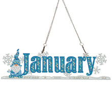 Load image into Gallery viewer, Gnome DIY Diamond Art Ornaments Round Diamond Diamond Art Hanging Pendant Sign