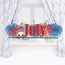 Load image into Gallery viewer, Gnome DIY Diamond Art Ornaments Round Diamond Diamond Art Hanging Pendant Sign