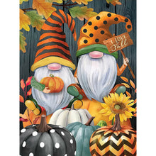 Load image into Gallery viewer, 2pcs Diamond Painting Set - pumpkin gnome (30*40CM)