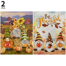 Load image into Gallery viewer, 2pcs Diamond Painting Set - pumpkin gnome (30*40CM)