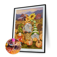 Load image into Gallery viewer, 2pcs Diamond Painting Set - pumpkin gnome (30*40CM)