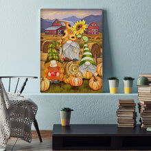 Load image into Gallery viewer, 2pcs Diamond Painting Set - pumpkin gnome (30*40CM)