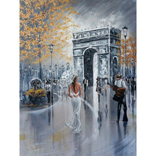 Load image into Gallery viewer, 2pcs Diamond Painting Set - oil painting beautiful street (30*40CM)