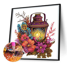Load image into Gallery viewer, Diamond Painting - Partial Special Shaped - lights on flowers (30*30CM)