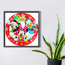 Load image into Gallery viewer, AB Diamond Painting - Full Square - christmas mickey mouse (30*30CM)