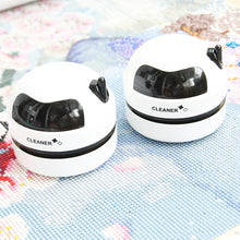 Load image into Gallery viewer, Desk Dust Sweeper Strong Suction Desktop Vacuum Cleaner for Home Keyboard School