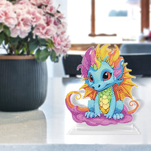 Load image into Gallery viewer, DIY Crystal Diamond Ornament Art Craft Point Drilling Ornament Acrylic Kids Gift