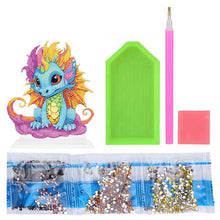 Load image into Gallery viewer, DIY Crystal Diamond Ornament Art Craft Point Drilling Ornament Acrylic Kids Gift
