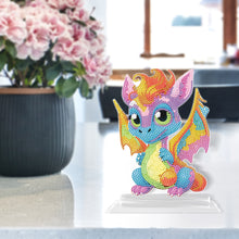 Load image into Gallery viewer, DIY Crystal Diamond Ornament Art Craft Point Drilling Ornament Acrylic Kids Gift