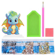 Load image into Gallery viewer, DIY Crystal Diamond Ornament Art Craft Point Drilling Ornament Acrylic Kids Gift