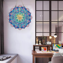Load image into Gallery viewer, 5D DIY Crystal Diamond Clock Handmade Mandala Gifts & Souvenirs (#1)