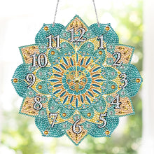 Load image into Gallery viewer, 5D DIY Crystal Diamond Clock Handmade Mandala Gifts & Souvenirs (#2)
