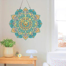 Load image into Gallery viewer, 5D DIY Crystal Diamond Clock Handmade Mandala Gifts & Souvenirs (#2)