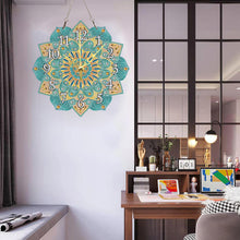 Load image into Gallery viewer, 5D DIY Crystal Diamond Clock Handmade Mandala Gifts & Souvenirs (#2)