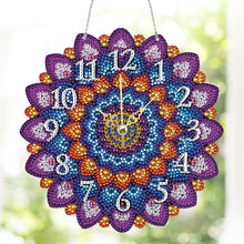 Load image into Gallery viewer, 5D DIY Crystal Diamond Clock Handmade Mandala Gifts & Souvenirs (#3)