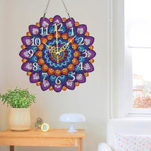 Load image into Gallery viewer, 5D DIY Crystal Diamond Clock Handmade Mandala Gifts & Souvenirs (#3)