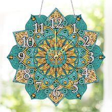 Load image into Gallery viewer, 5D DIY Crystal Diamond Clock Handmade Mandala Gifts & Souvenirs (#4)