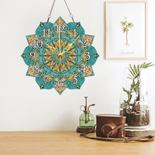 Load image into Gallery viewer, 5D DIY Crystal Diamond Clock Handmade Mandala Gifts & Souvenirs (#4)