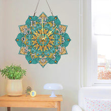 Load image into Gallery viewer, 5D DIY Crystal Diamond Clock Handmade Mandala Gifts & Souvenirs (#4)