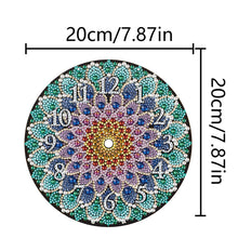 Load image into Gallery viewer, 5D DIY Crystal Diamond Clock Handmade Mandala Gifts & Souvenirs (#5)