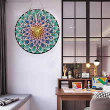 Load image into Gallery viewer, 5D DIY Crystal Diamond Clock Handmade Mandala Gifts & Souvenirs (#5)
