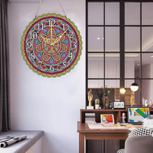 Load image into Gallery viewer, 5D DIY Crystal Diamond Clock Handmade Mandala Gifts & Souvenirs(#6)
