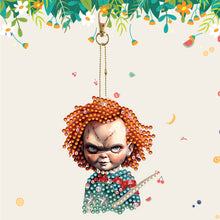 Load image into Gallery viewer, Diamond Full Drill Diamond Keyring 5PCS DIY Keychain Double Sided (#3)