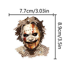 Load image into Gallery viewer, Diamond Full Drill Diamond Keyring 5PCS DIY Keychain Double Sided (#5)