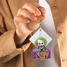 Load image into Gallery viewer, Diamond Full Drill Diamond Keyring 5PCS DIY Keychain Double Sided (#7)