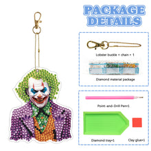 Load image into Gallery viewer, Diamond Full Drill Diamond Keyring 5PCS DIY Keychain Double Sided (#7)
