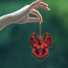 Load image into Gallery viewer, Diamond Full Drill Diamond Keyring 5PCS DIY Keychain Double Sided (#8)