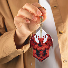 Load image into Gallery viewer, Diamond Full Drill Diamond Keyring 5PCS DIY Keychain Double Sided (#8)