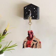 Load image into Gallery viewer, Diamond Full Drill Diamond Keyring 5PCS DIY Keychain Double Sided (#9)