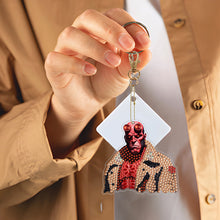 Load image into Gallery viewer, Diamond Full Drill Diamond Keyring 5PCS DIY Keychain Double Sided (#9)