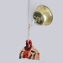 Load image into Gallery viewer, Diamond Full Drill Diamond Keyring 5PCS DIY Keychain Double Sided (#9)