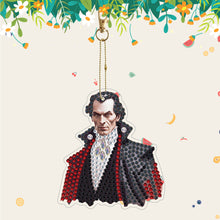 Load image into Gallery viewer, Diamond Full Drill Diamond Keyring 5PCS DIY Keychain Double Sided (#10)