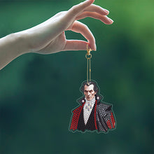 Load image into Gallery viewer, Diamond Full Drill Diamond Keyring 5PCS DIY Keychain Double Sided (#10)