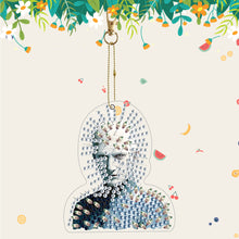 Load image into Gallery viewer, Diamond Full Drill Diamond Keyring 5PCS DIY Keychain Double Sided (#11)