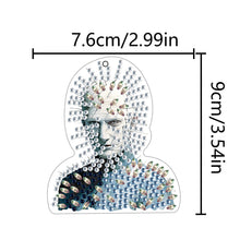 Load image into Gallery viewer, Diamond Full Drill Diamond Keyring 5PCS DIY Keychain Double Sided (#11)