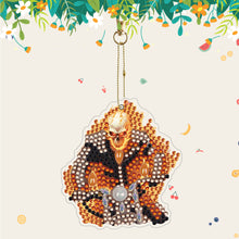 Load image into Gallery viewer, Diamond Full Drill Diamond Keyring 5PCS DIY Keychain Double Sided (#12)