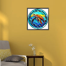 Load image into Gallery viewer, Diamond Painting - Full Round - sea turtle (30*30CM)