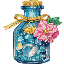 Load image into Gallery viewer, Diamond Painting - Partial Special Shaped - Flowers and Glass Vases (30*30CM)